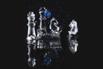 Water Chess II - Wall Art - By Vladimir Kostka- Gallery Art Company