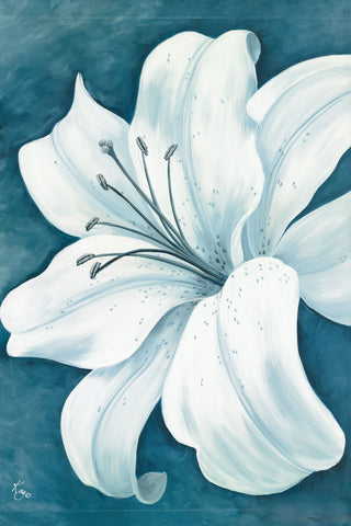 Wistful Lily I - Wall Art - By Kaye Lake- Gallery Art Company