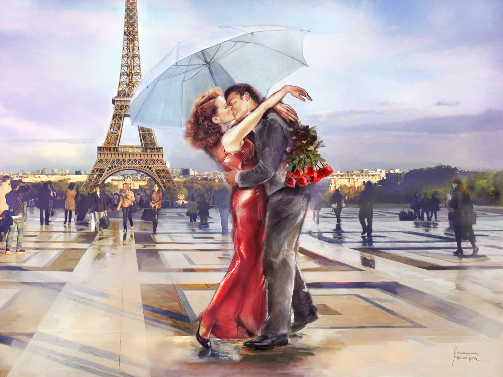 French Kiss - Wall Art – Gallery Art Company