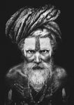 Face The Sadhu ... - Wall Art - By Ahmed Abdulazim- Gallery Art Company