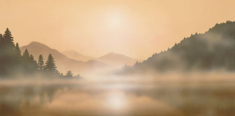 Mountain Mist - Wall Art - By Peter Walsh- Gallery Art Company