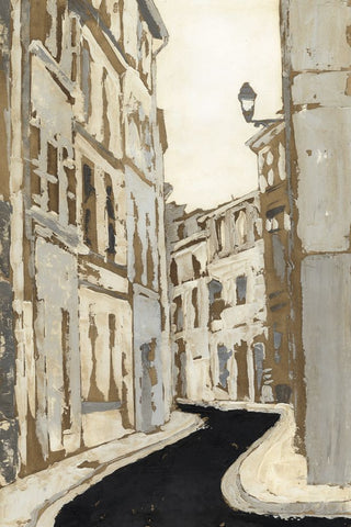 Non-Embellished Streets of Paris II - Wall Art - By Megan Meagher- Gallery Art Company