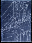 Bridge Blueprint I - Wall Art - By Ethan Harper- Gallery Art Company