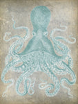 Spa Octopus I - Wall Art - By Jennifer Goldberger- Gallery Art Company