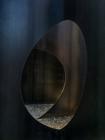 Oval steel - Wall Art - By Luc Vangindertael (laGrange)- Gallery Art Company