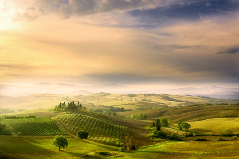 Podere Belvedere's Sunrise - Wall Art - By Arnaud BRATKOVIC- Gallery Art Company