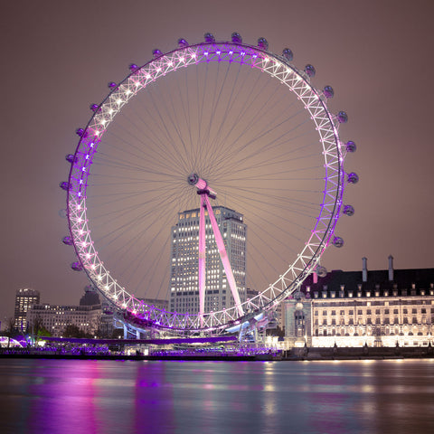 London Eye at night - Wall Art - By Assaf Frank- Gallery Art Company