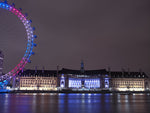 County Hall, London, at night - Wall Art - By Assaf Frank- Gallery Art Company