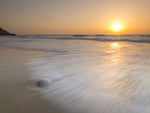 Tranquil Beach Sunset - Wall Art - By Assaf Frank- Gallery Art Company