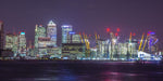 London city skyline at night - Wall Art - By Assaf Frank- Gallery Art Company