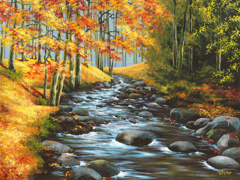 Durch den Herbst - Wall Art - By Cornelier Richter- Gallery Art Company