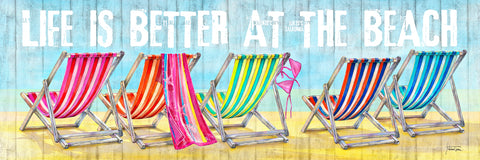 Life is better at the beach - Wall Art - By Tarin, Michael- Gallery Art Company