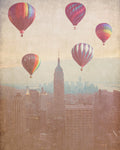 Vintage Hotair Balloons - Wall Art - By Davis, Ashley- Gallery Art Company