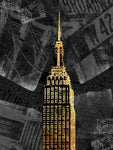 Gold NY I - Wall Art - By Grey, Jace- Gallery Art Company